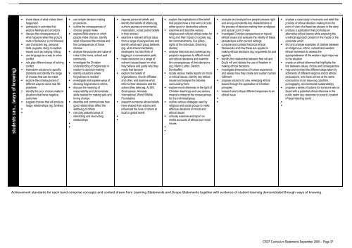 2012 CSCF Curriculum Statements.pdf - Lutheran Schools ...