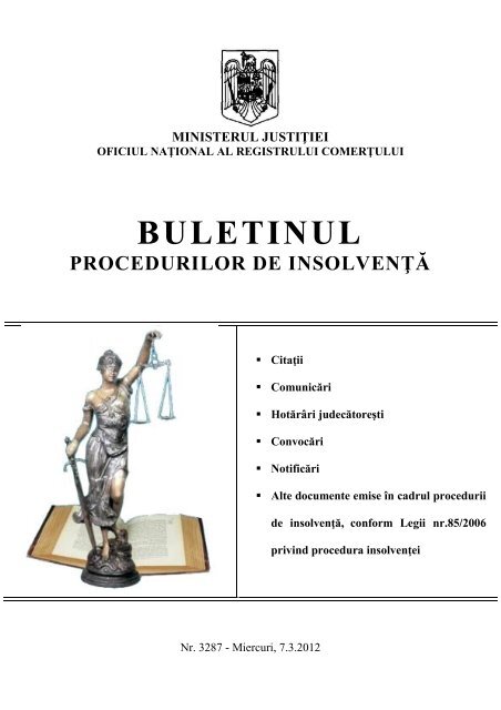 Buletinul Procedurilor De InsolvenÅ£Äƒ Medes Advertising