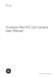 TruVision Mini PTZ 12X Camera User Manual - Interlogix