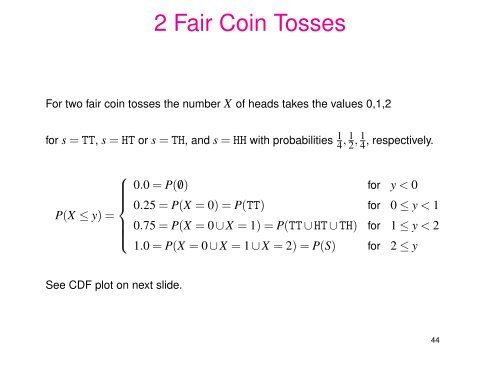 Elements of Statistical Methods Probability (Ch 3) - Statistics