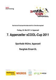 7. Appenzeller sCOOL-Cup 2011