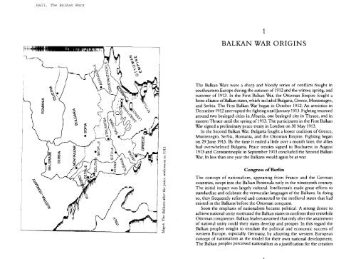 Hall, The Balkan Wars