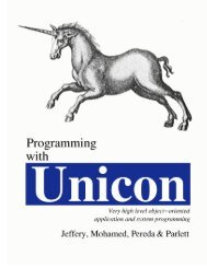 Programming with Unicon