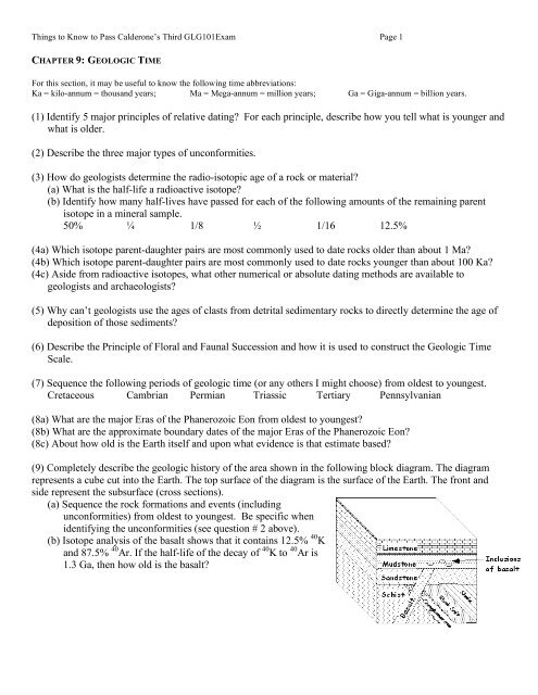 Exam 3 Essay Questions (PDF)