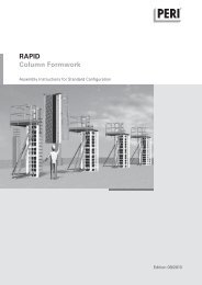 RAPID Column Formwork - Peri