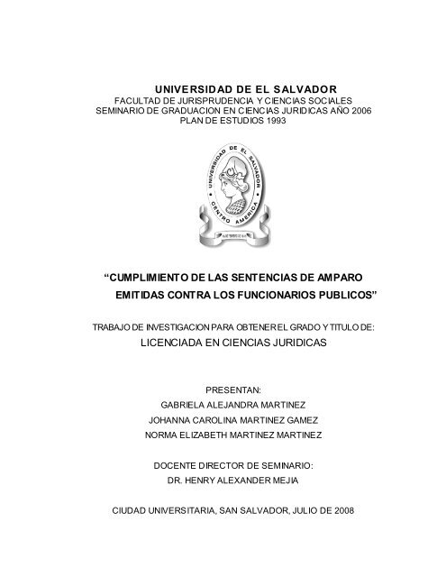 Descargar (853Kb) - Universidad de El Salvador