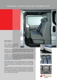 Nissan Primastar - DoubleCabin - by Snoeks Automotive