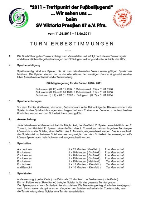 Turnierbestimmungen (PDF)