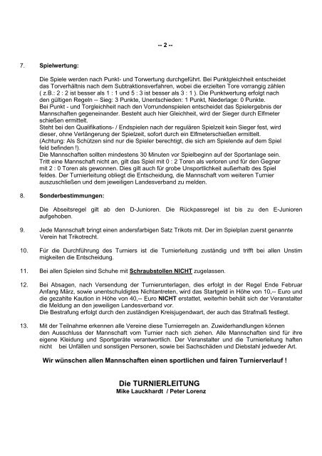 Turnierbestimmungen (PDF)