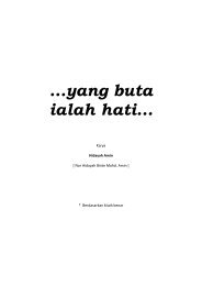 yang buta ialah hati - Gedungkuning.com