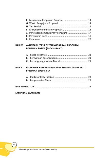 Petunjuk Teknis Penyelenggaraan Program & Dana Bantuan Sosial ...