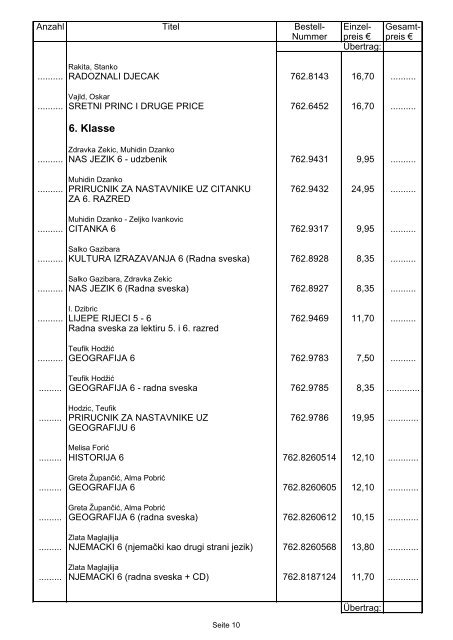 1. KLASSE