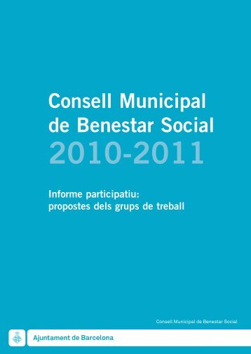 Informe participatiu 2010-2011 - Catàleg Col·lectiu de les ...