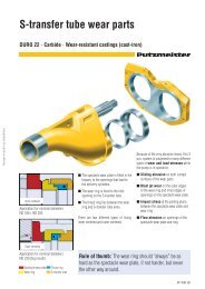 S-transfer tube wear parts