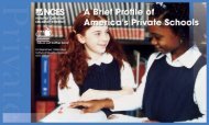 A Brief Profile of America's Private Schools - National Center for ...