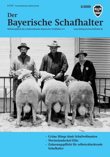 Bayerische Schafhalter - ALPINETGHEEP