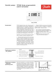 TP 7000 tehnički podaci - Danfoss.com