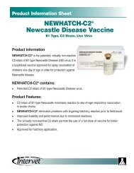 NEWHATCH-C2Â® Newcastle Disease Vaccine - Merck Animal Health