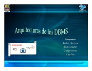 DBMS comerciales