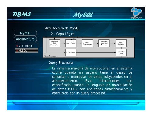 DBMS comerciales