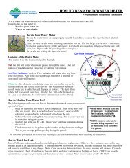 How to Read Your Water Meter (PDF)