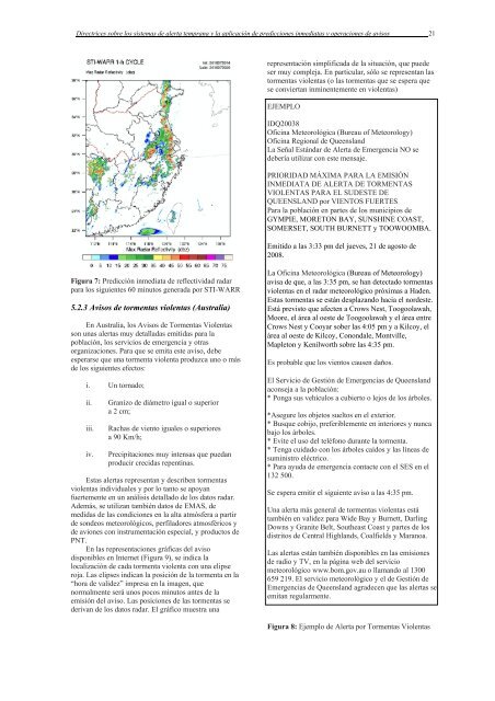 Directrices sobre sistemas De alerta temprana y ... - E-Library - WMO