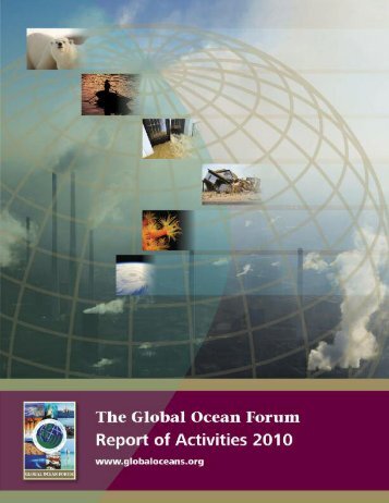 Report of Activities 2010 - Global Ocean Forum