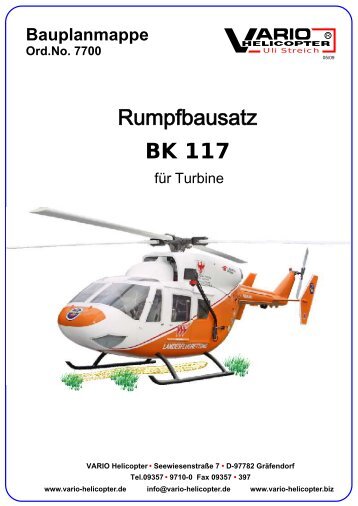 B K 117 - Vario Helicopter