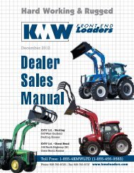 Sales Manual - Rankin Equipment Co.