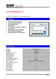 Sigma-II Series SGM*H/SGDH USER'S MANUAL - Esco Drives