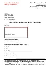 Kaufvertrag Kleingartenverein Zur Lossa