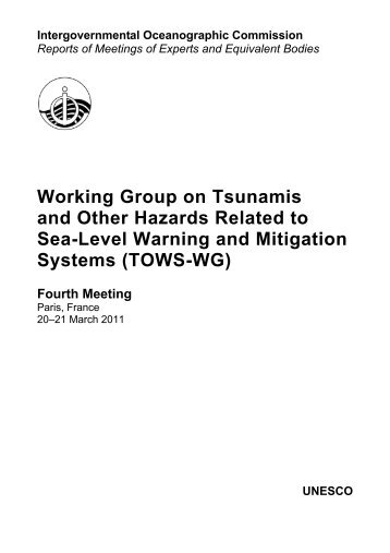 TOWS-WG - Japan Oceanographic Data Center