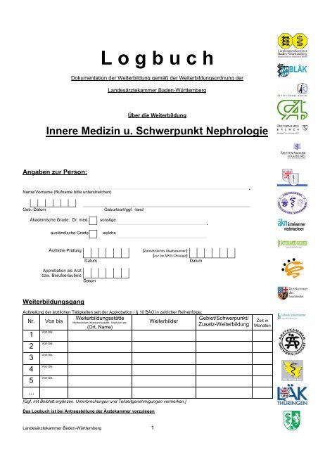 Innere Medizin u. Schwerpunkt Nephrologie - Initiative Neue Ãrzte