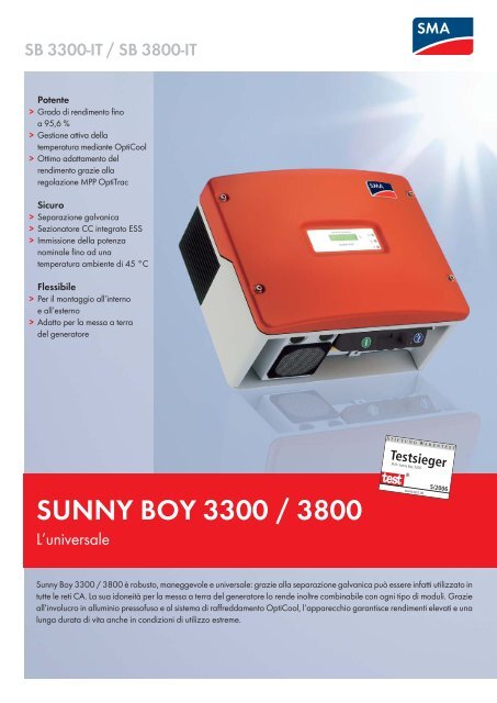 Sunny Boy 3300/3800