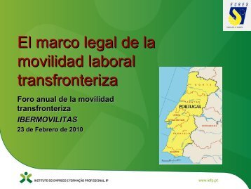 El marco legal de la movilidad laboral transfronteriza ... - Ibermovilitas