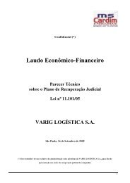 Laudo Econômico-Financeiro - VarigLog