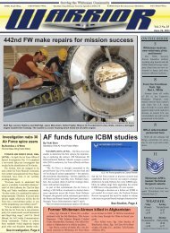 AF funds future ICBM studies - Whiteman Air Force Base