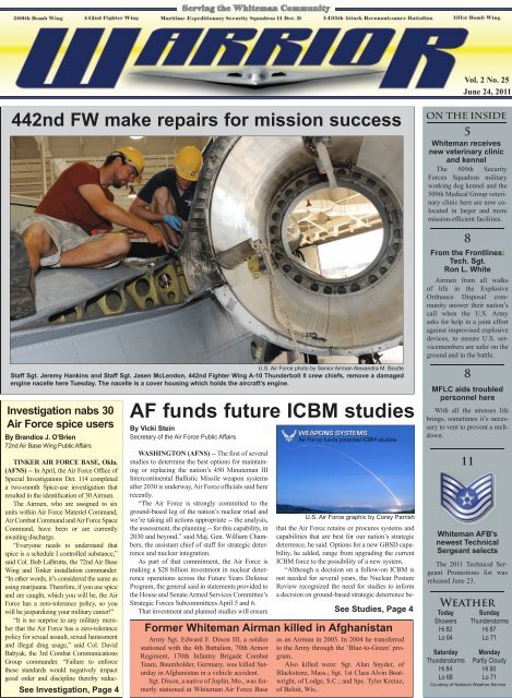 AF funds future ICBM studies pic