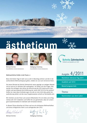 Ã¤stheticum - Schnitz Zahntechnik + Service GmbH