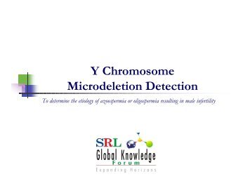 Y Chromosome Microdeletion Detection - Srl