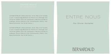 ENTRE NOUS - Bernardaud