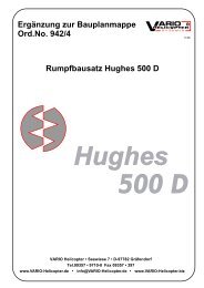 Hughes 500 D - Vario Helicopter