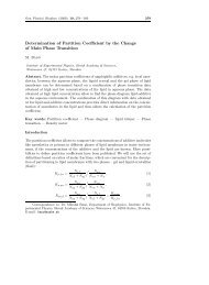 Determination of Partition Coefficient by the Change of ... - Gpb.sav.sk