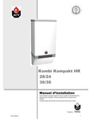 Kombi Kompakt HR 28/24 36/30 - ACV