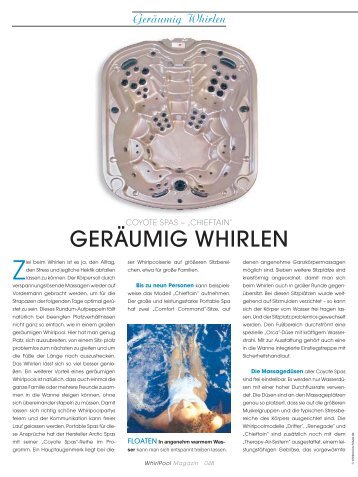 Geräumig Whirlen - Whirlpool-zu-Hause.de