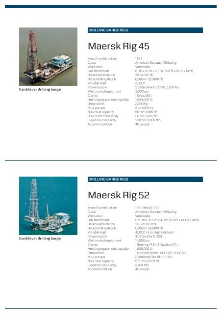 Rig Fleet (PDF) - Maersk Drilling