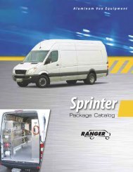 Ranger Sprinter Catalog - Stonebrooke Equipment