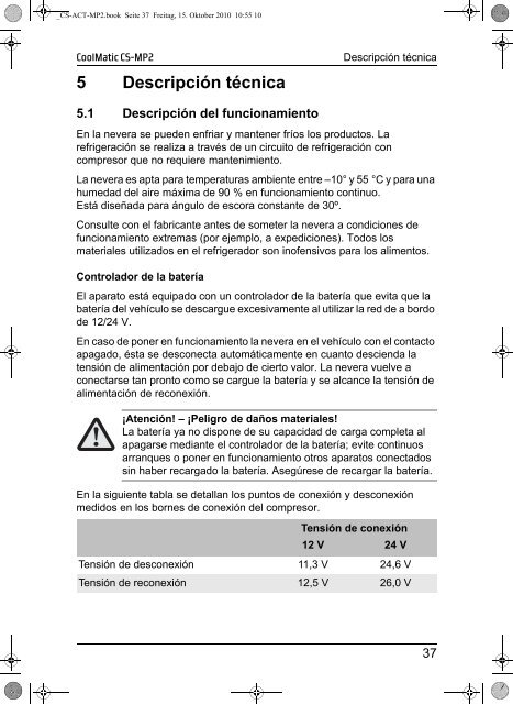 CoolMatic CS-MP2 - Waeco