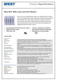 Specification West MLC 9000 Loop Controller Module