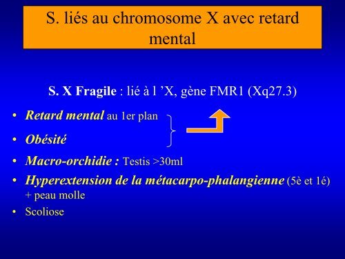 ObÃ©sitÃ© syndromique